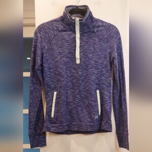 Avalanche Purple and White Women's Top